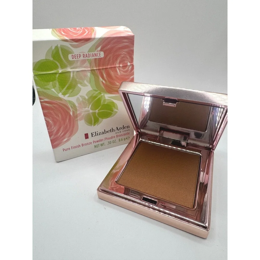 Elizabeth Arden Pure Finish Bronze Powder Deep Radiance NEW